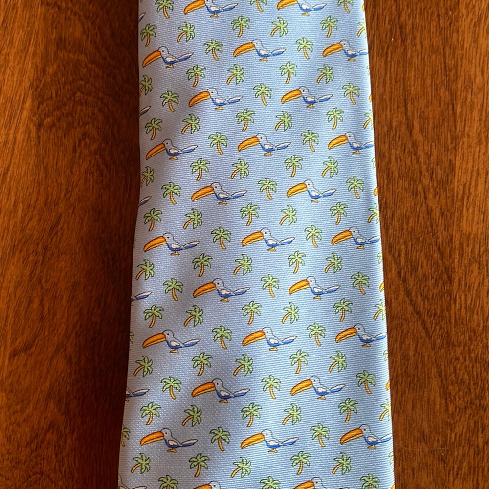 Brooks Brother silk tie - toucan